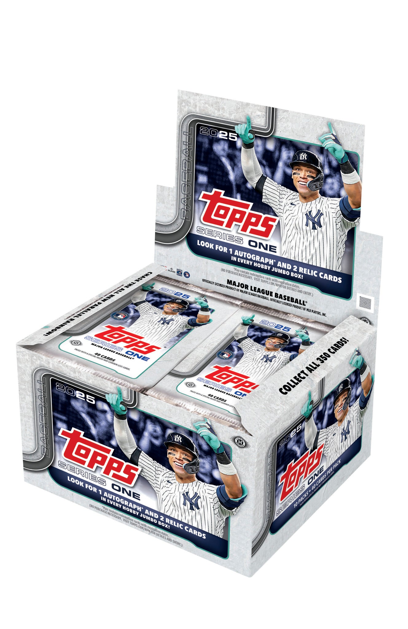 2025 Topps Series 1 Baseball Hobby Jumbo Pack (40 Cards)