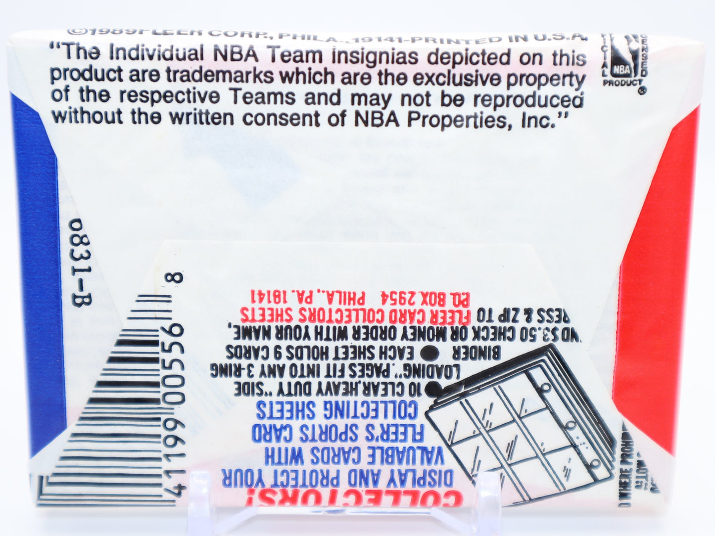 1989 Fleer Basketball Cards Wax Pack - Collectibles