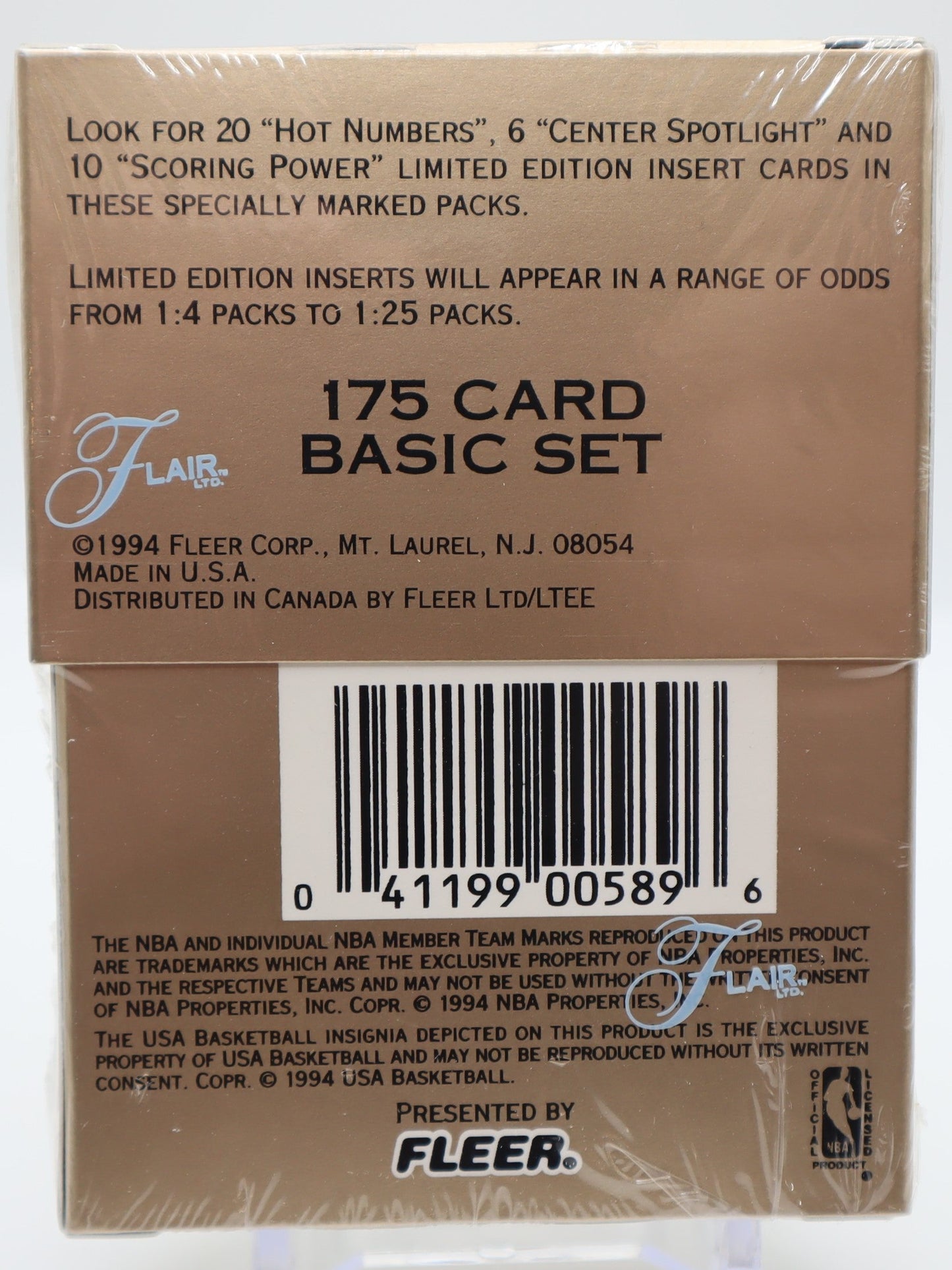 1994 - 95 Flair Series 1 Basketball Cards Wax Pack - Collectibles