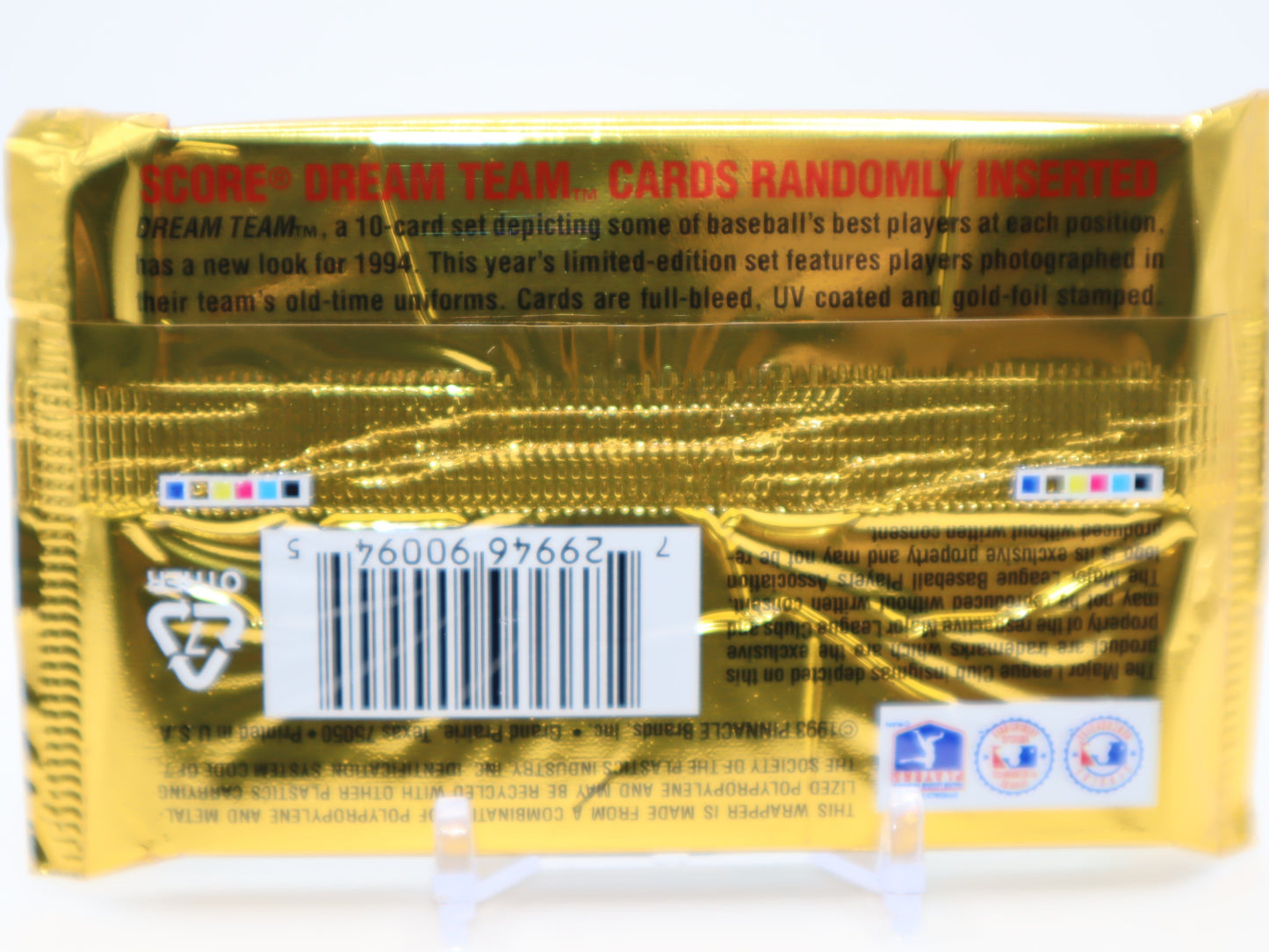 1994 Score Series 1 Baseball Cards Wax Pack - Collectibles