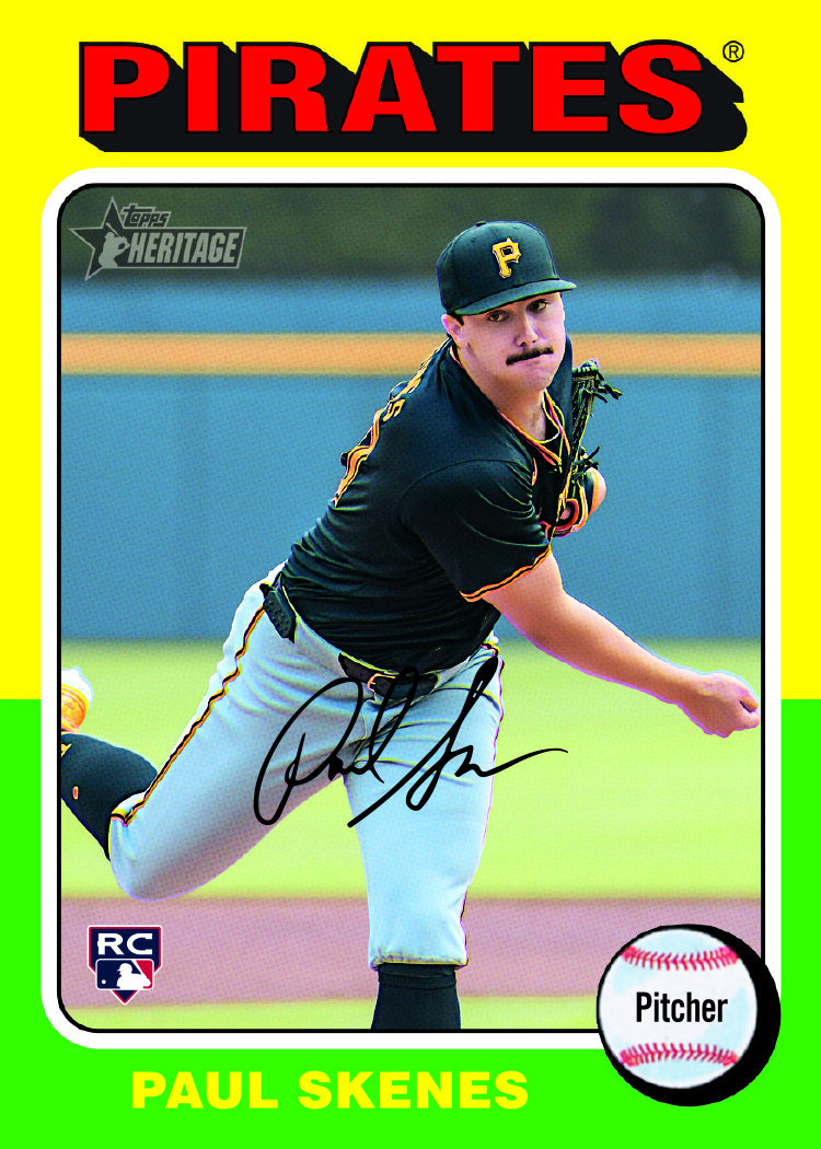 2024 Topps Heritage High Number Baseball Value Box (8 Packs)