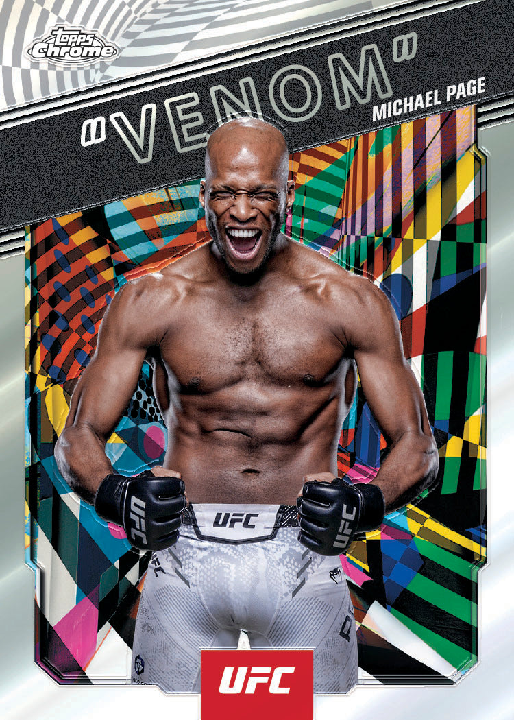 2025 Topps Chrome UFC Blaster Pack (4 Cards)