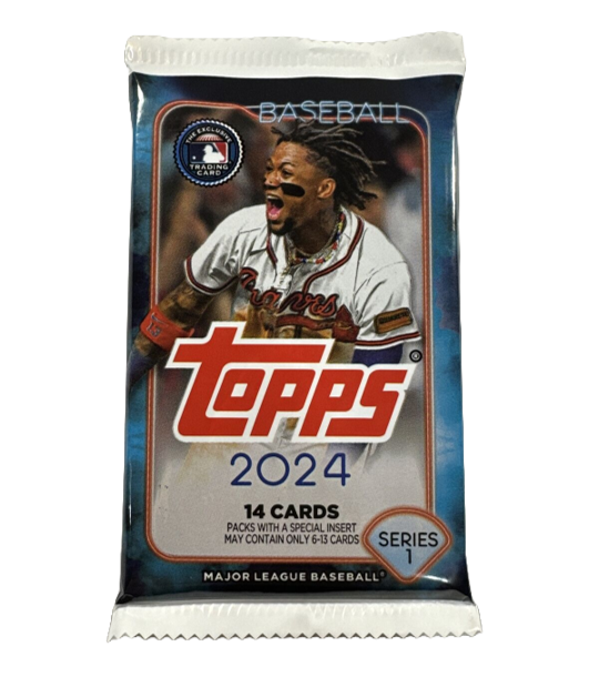2024 Topps Series 1 Baseball Monster Box Pack (14 Cards) Pack Shack