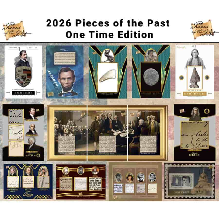 2026 Pieces of the Past One Time Series 1 Edition Box (2 Packs)