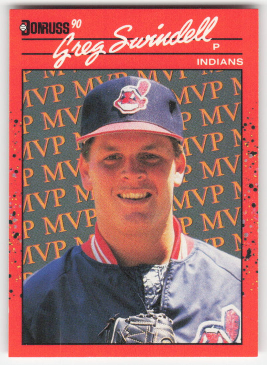 1990 Donruss #BC-24 Greg Swindell MVP Cleveland Indians 1636