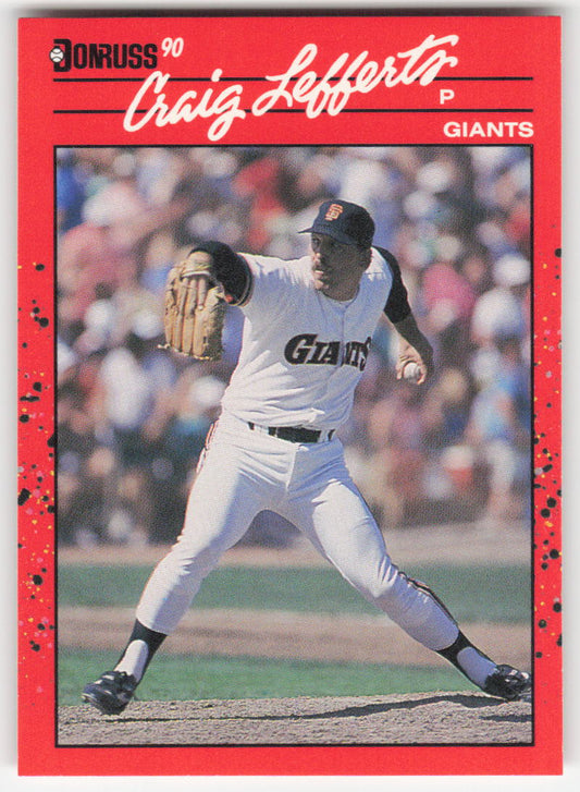 1990 Donruss #376 Craig Lefferts San Francisco Giants 1639