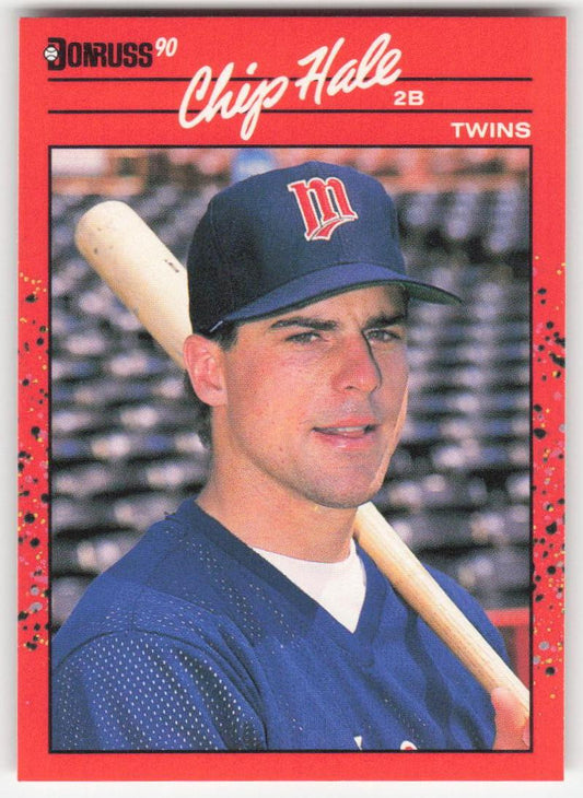 1990 Donruss #690 Chip Hale Minnesota Twins Rookie 1642