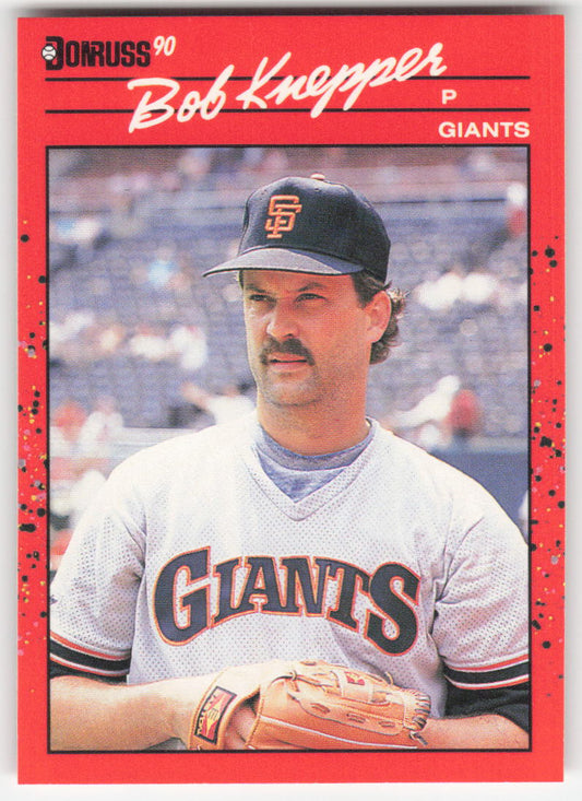 1990 Donruss #485 Bob Knepper San Francisco Giants 1648