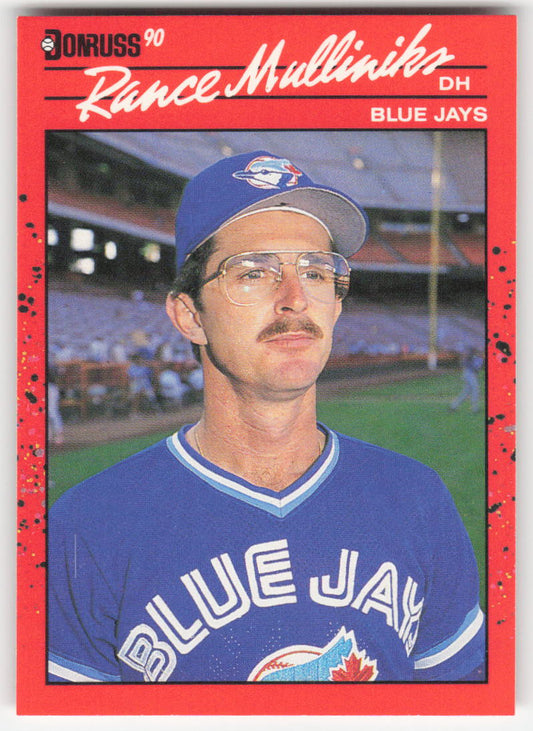 1990 Donruss #607 Rance Mulliniks Toronto Blue Jays 1649