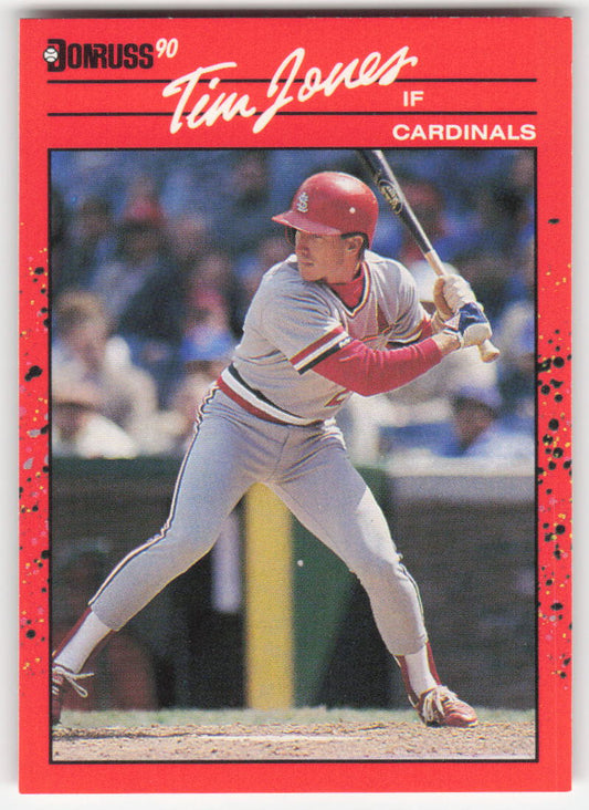 1990 Donruss #686 Tim Jones St. Louis Cardinals 1652