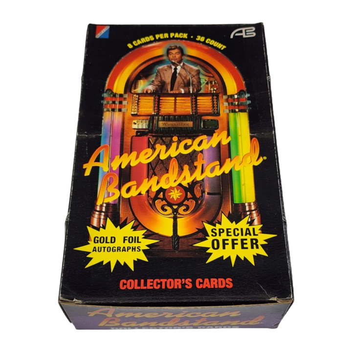 1993 Collect A Card American Bandstand Trading Cards BOX (36 Packs)
