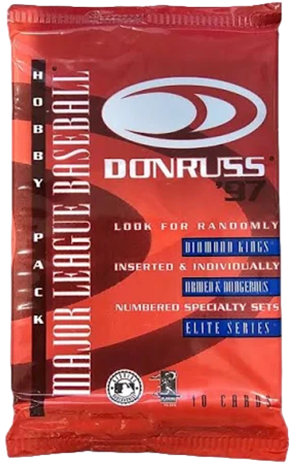 1997 Donruss Baseball Hobby Pack (13 Cards)