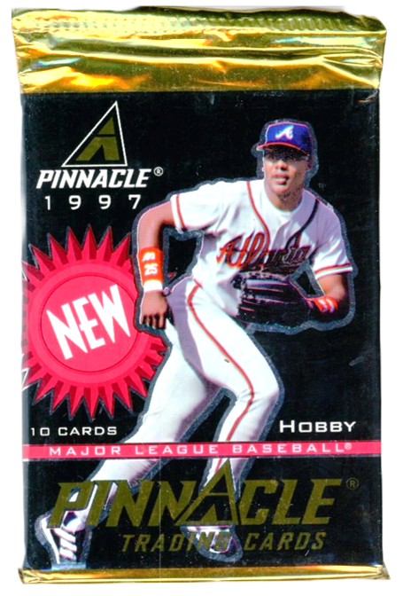 1997 Pinnacle Baseball Hobby Pack (10 Cards)