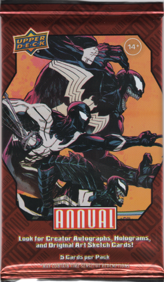2023-24 Upper Deck Marvel Annual Hobby Pack (5 Cards)