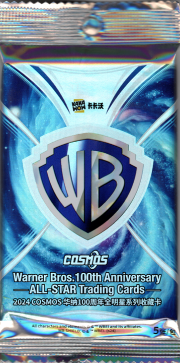 2025 Kakawow Cosmos Warner Bros 100th Anniversary Hobby Pack (5 Cards)
