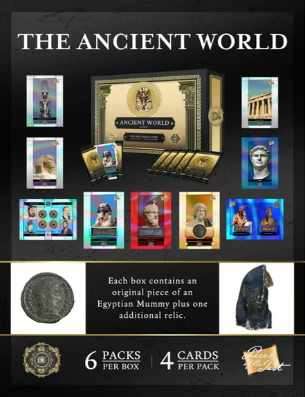 2026 Pieces of the Past Ancient World Hobby Pack (4 Cards)