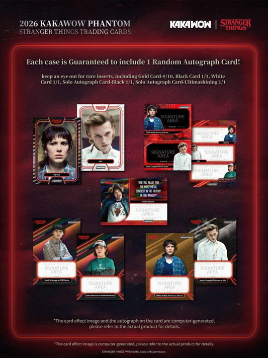 2026 Kakawow Phantom Stranger Things Hobby Pack (5 Cards)