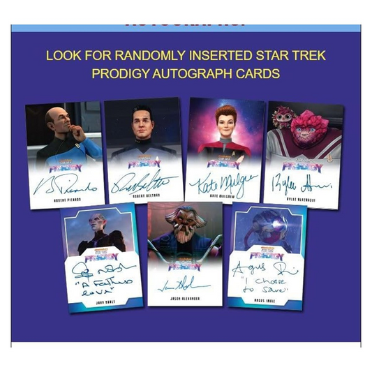 2026 Star Trek Voyager Archives & Inscriptions Hobby Pack (5 Cards)