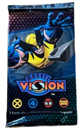 1996 Fleer Skybox Marvel Vision Trading cards Pack (7 Cards)