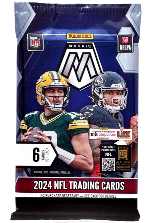 2024 Panini Mosaic Football Blaster Pack (6 Cards)