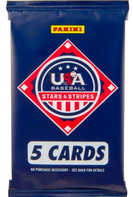 2025 Panini Stars & Stripes Baseball Blaster Box (7 Packs)