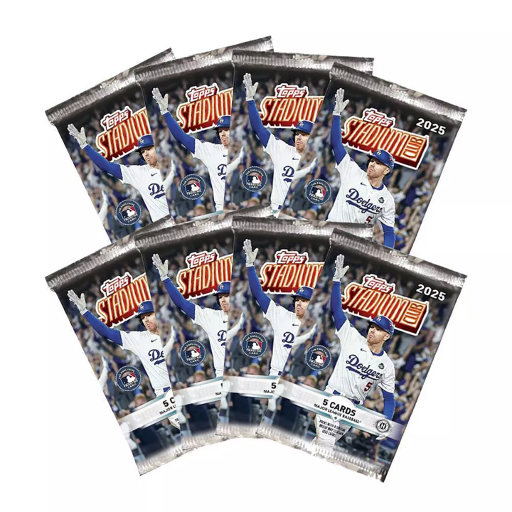 2025 Topps Stadium Club Baseball Value Box (8 Packs)