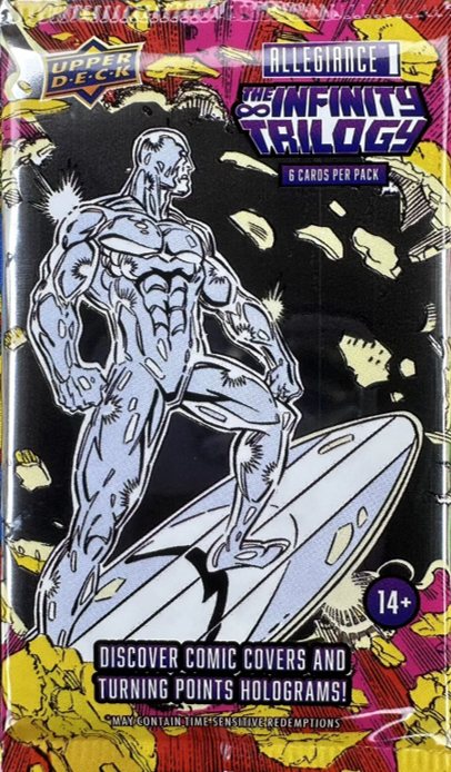 2023 Upper Deck Marvel Allegiance: The Infinity Trilogy Hobby Pack (6 Cards)