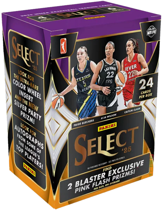 2026 Panini Select WNBA Blaster Box (6 Packs)