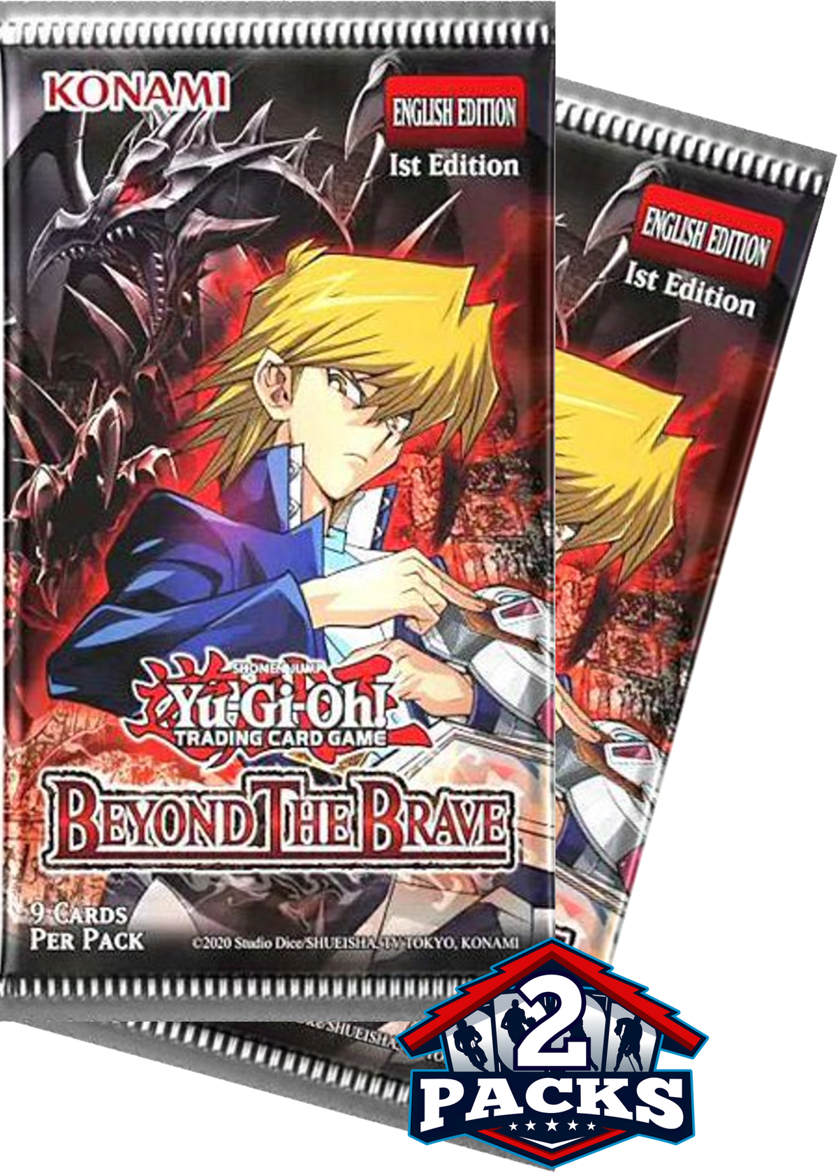 Yu-Gi-Oh!: Beyond the Brave English Booster 2pk (9 Cards)