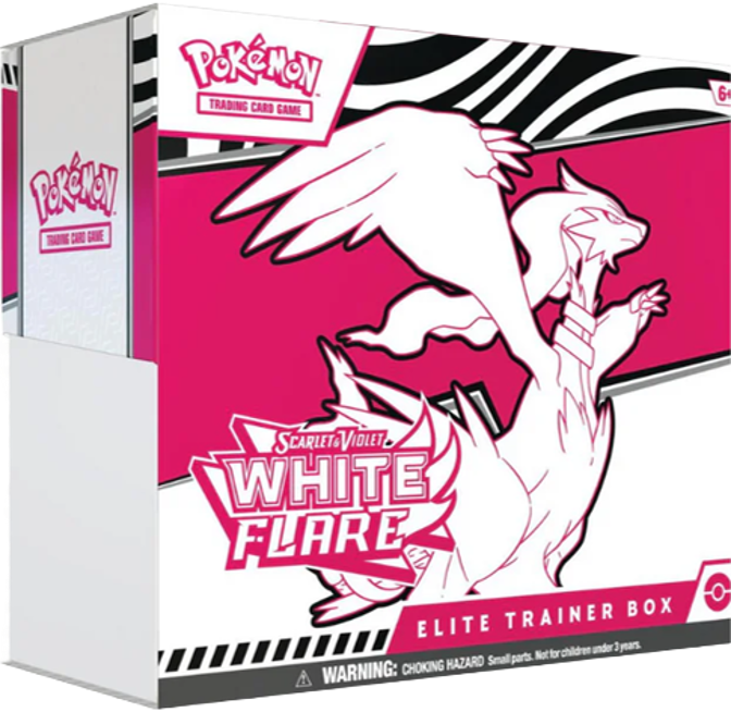 Pokémon: Scarlet & Violet WHITE FLARE Elite Trainer Box (ETB)