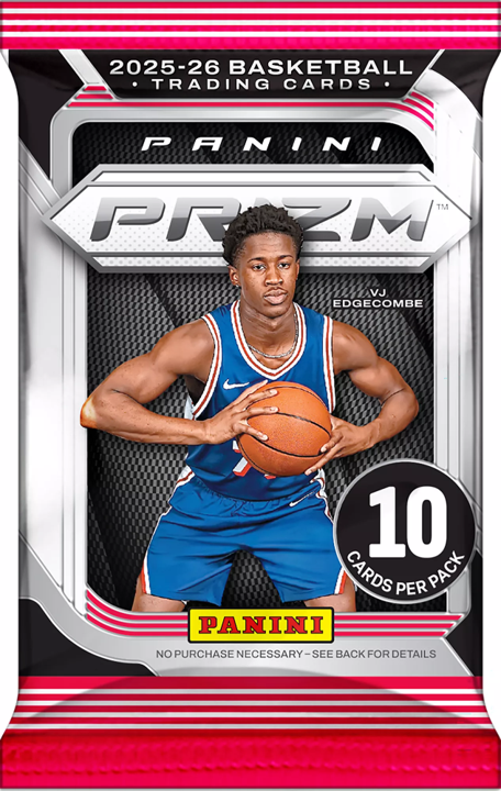 2025-26 Panini Prizm Basketball Mega Box (6 Packs)