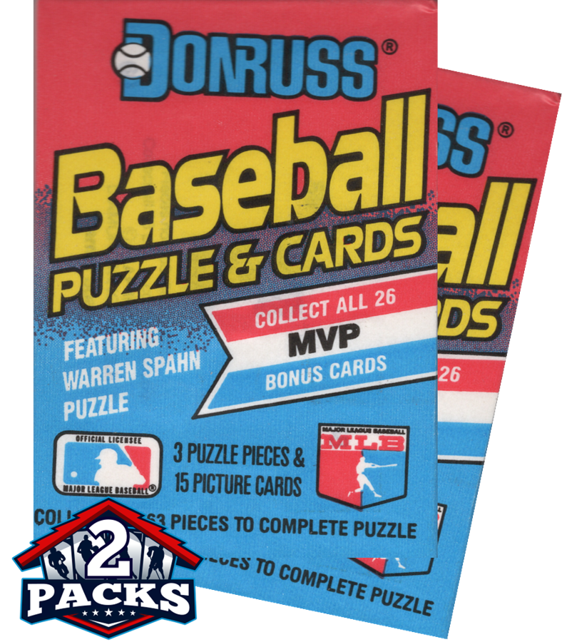 1989 Donruss Baseball Wax 2Pk (15 Cards each)