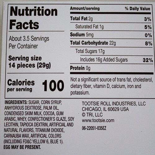 Tootsie Roll Mini Bites Chocolate (3.5oz Box)