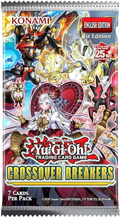 Yu-Gi-Oh! CROSSOVER BREAKERS English Booster Pack (7 Cards)
