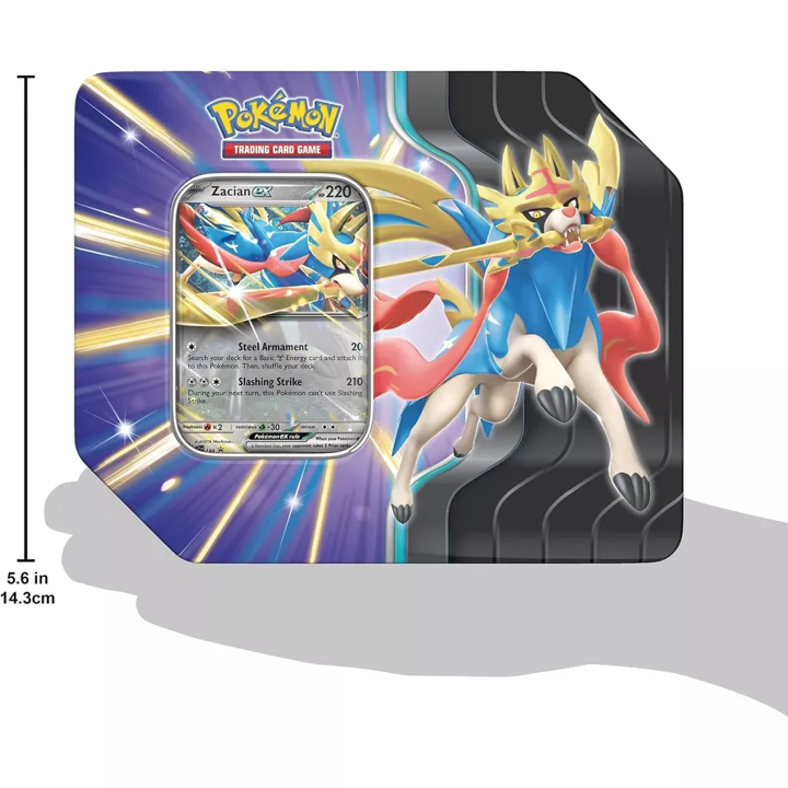 Pokemon: Slashing Legends Tin (5 Packs)