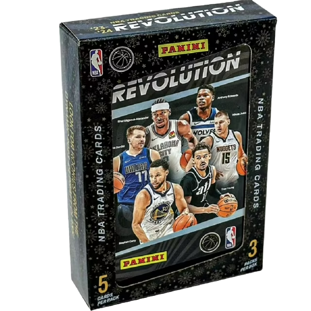 2023-24 Panini Revolution Basketball Winter Tin (3 Packs)