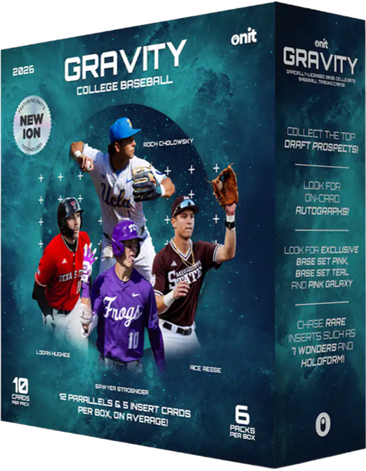 2026 ONIT Gravity Baseball Mega Box (6 Packs)
