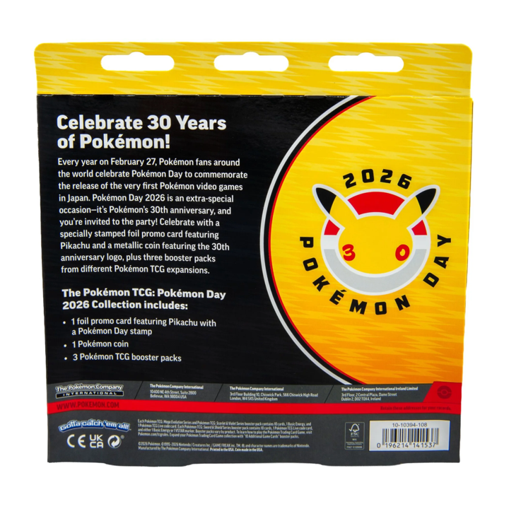 Pokémon: 2026 Pokemon Day Collection Box