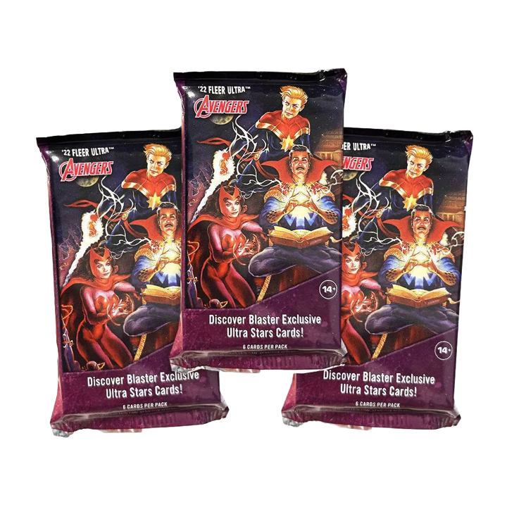 2022 Upper Deck Fleer Ultra Avengers Blaster Pack (6 Cards)