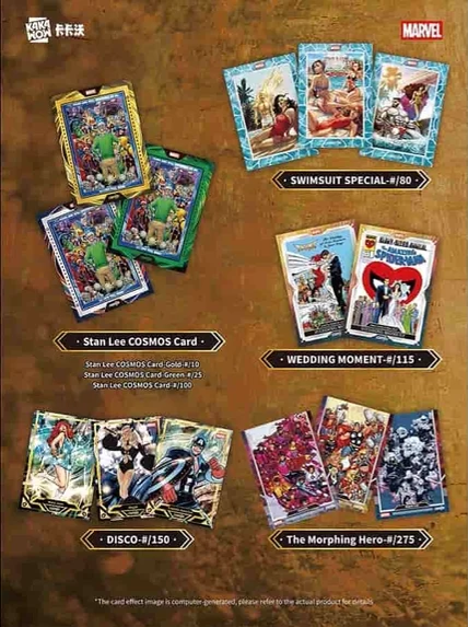 2025 Kakawow Cosmos Marvel Hobby Pack (5 Cards)