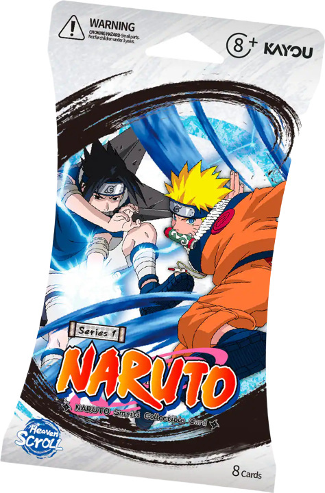 Naruto Smriti Heaven Scroll Collectible Trading Card Pack (8 Cards)