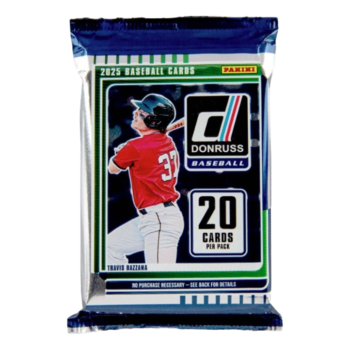 2025 Panini Donruss Baseball Mega Box (6 Packs)