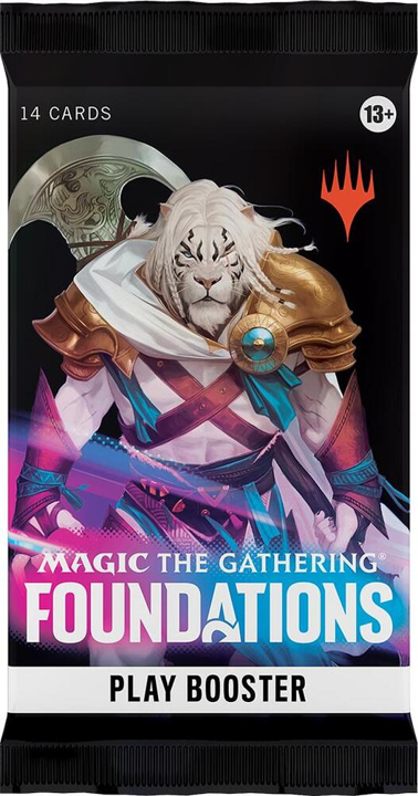 MTG Magic the Gathering: FOUNDATIONS Play Booster Pack (14 Cards)