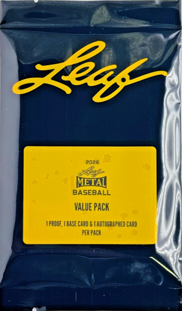 2026 Leaf Metal Baseball Value Pack (3 Cards)