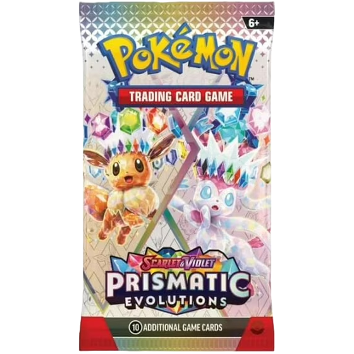 Pokemon TCG: Prismatic Evolutions Booster Pack (10 Cards)