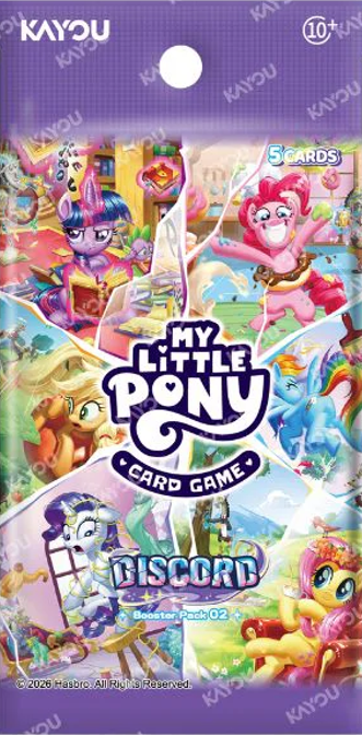My Little Pony TCG: Series 2 DISCORD Booster Pack (5 Cards)