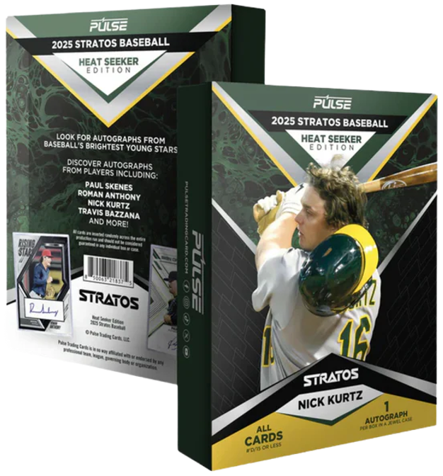 2025 Pulse Stratos Baseball Heat Seeker Edition Box (1 Auto)