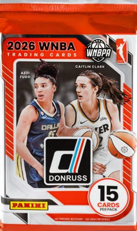 2026 Panini Donruss WNBA Basketball Blaster Box (6 Packs)