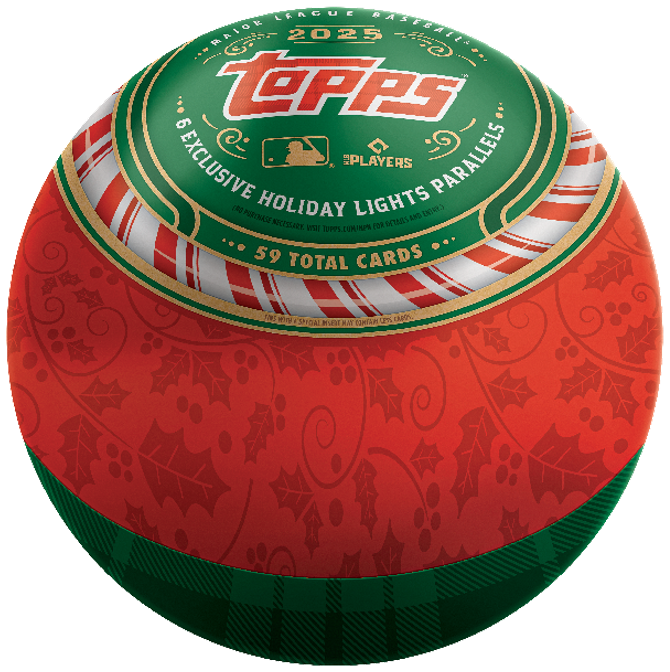 2025 Topps Holiday Baseball Tin (59 Cards)
