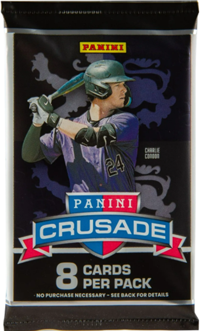2025 Panini Crusade Baseball Premium Box Pack (8 Cards)